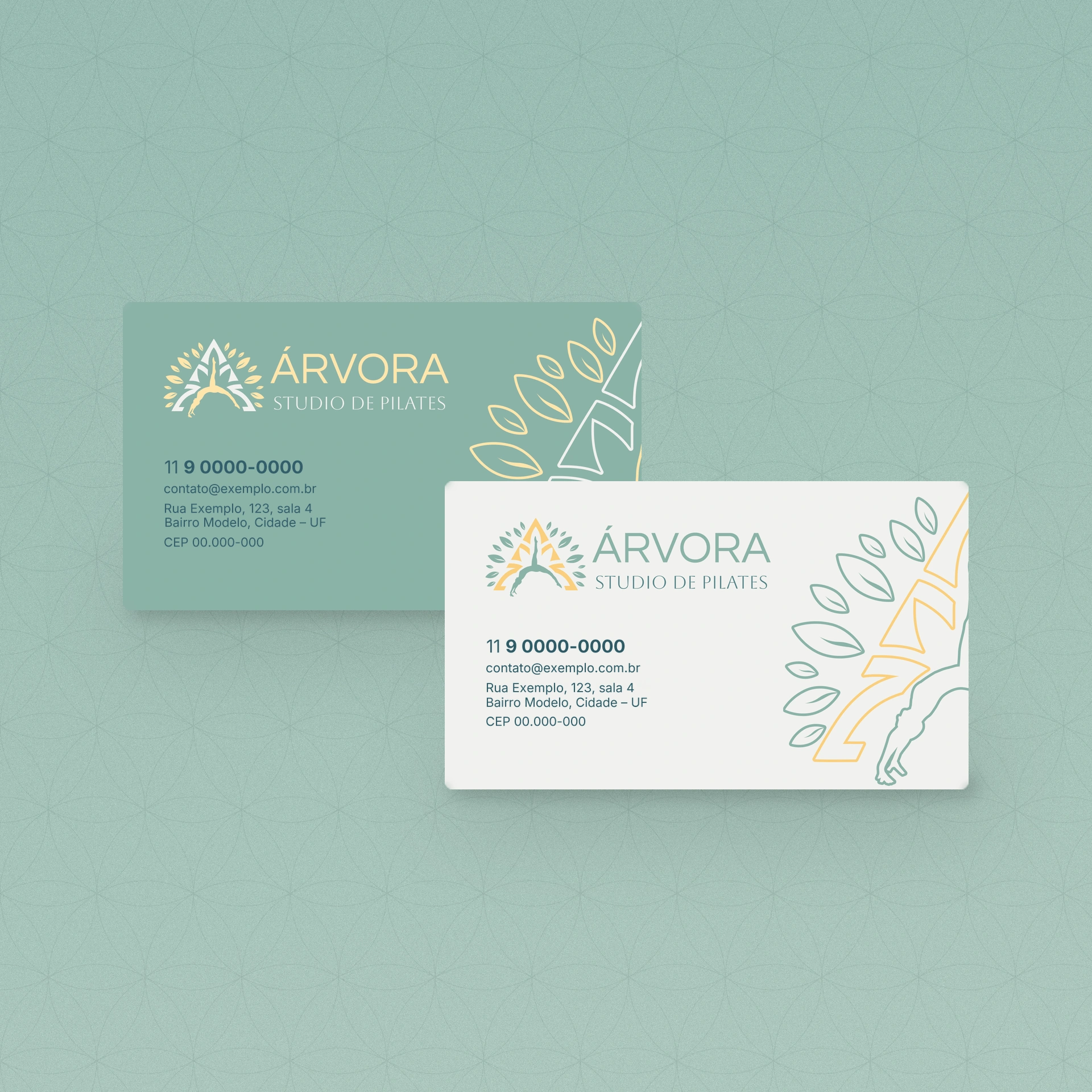 Árvora Studio de Pilates — Identidade Visual, imagem 9 de 13