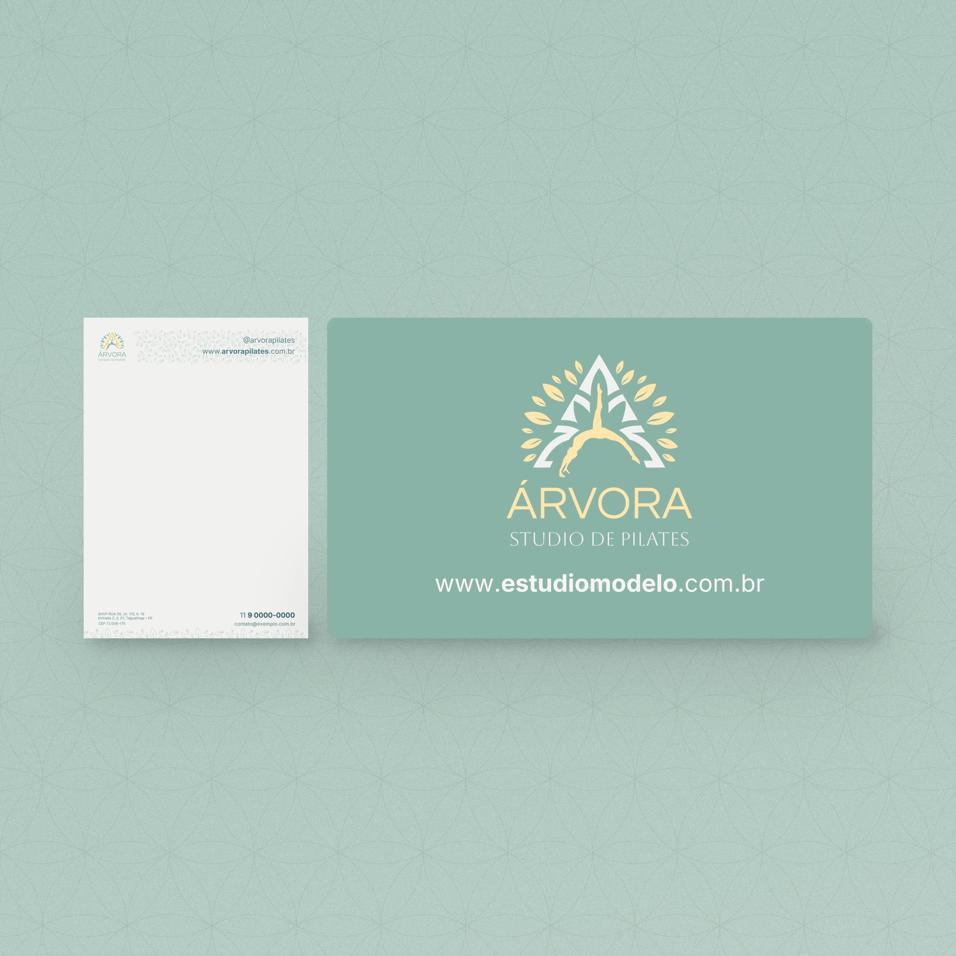 Árvora Studio de Pilates — Identidade Visual, imagem 10 de 13