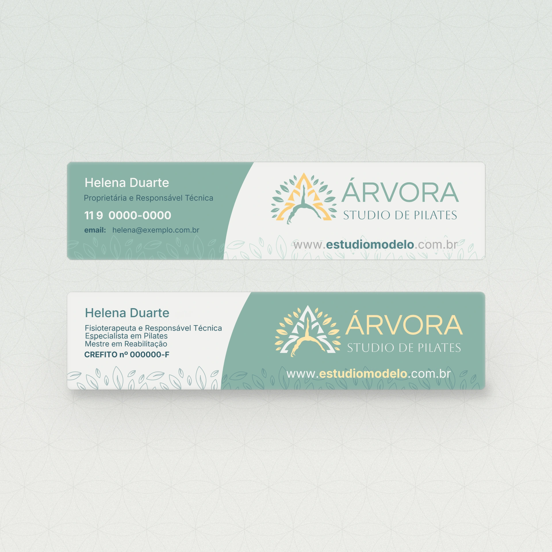 Árvora Studio de Pilates — Identidade Visual, imagem 13 de 13